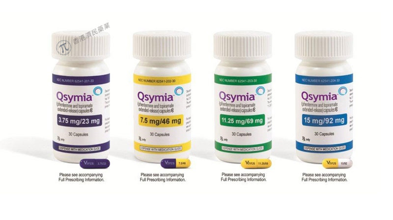 Qsymia(芬特明和托吡酯缓释胶囊)中文说明书-价格-适应症-不良反应及注意事项