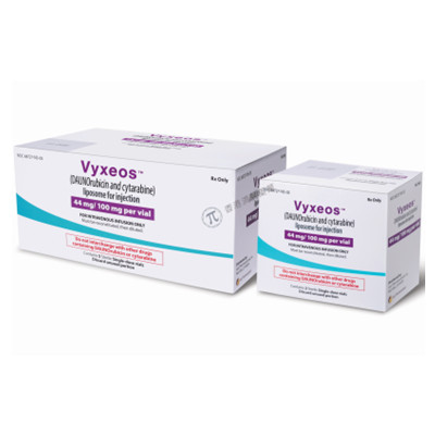 Vyxeos(柔红霉素/阿糖胞苷复方冻干粉注射剂)