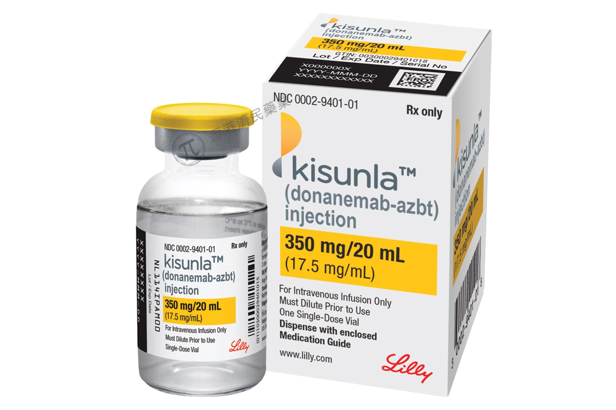 Kisunla(donanemab-azbt，多纳单抗)治疗阿尔茨海默病中文说明书-价格-适应症-不良反应及注意事项